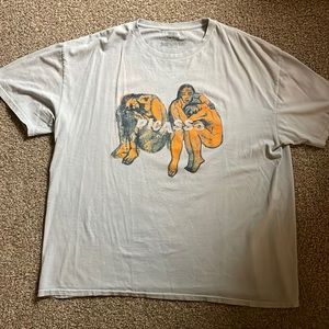PacSun Pablo Picasso Shirt Blue XXL